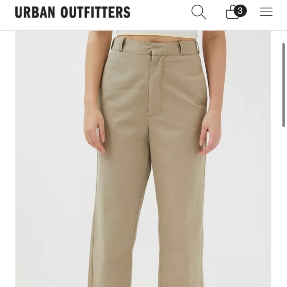UO BDG Ella high waisted chino pant - NWT